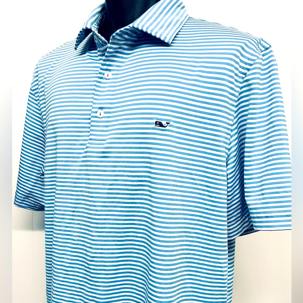 VINEYARD VINES mens xl performance golf polo in excellent condition